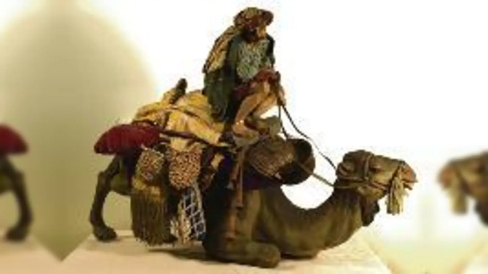 Ein Kamelreiter auf dem Weg zur  (Foto: Die etwa)