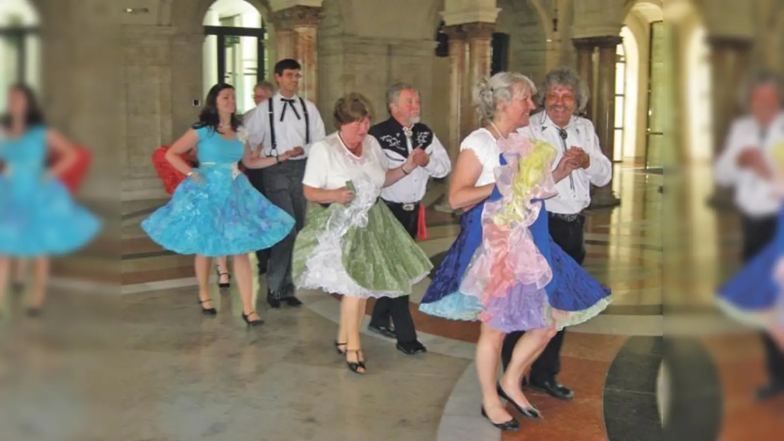 Anfang Juli hatten die »Munich Square Devils« sogar in der Staatskanzlei einen Auftritt.	 (Foto: VA)