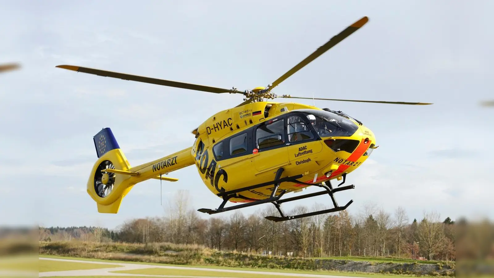 Christoph 1 war in 2018 bei 1550 Einsätzen gefragt. Die Tendenz ist weiter steigend. (Foto: ADAC Presse)