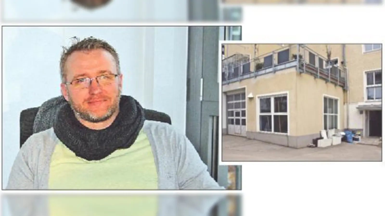 Markus Czipzirsch, Geschäftsführer der Kulturmeierei ist enttäuscht, inzwischen steht das Gelände der Kulturmeierei wieder leer.	 (Foto: Julia Stark)