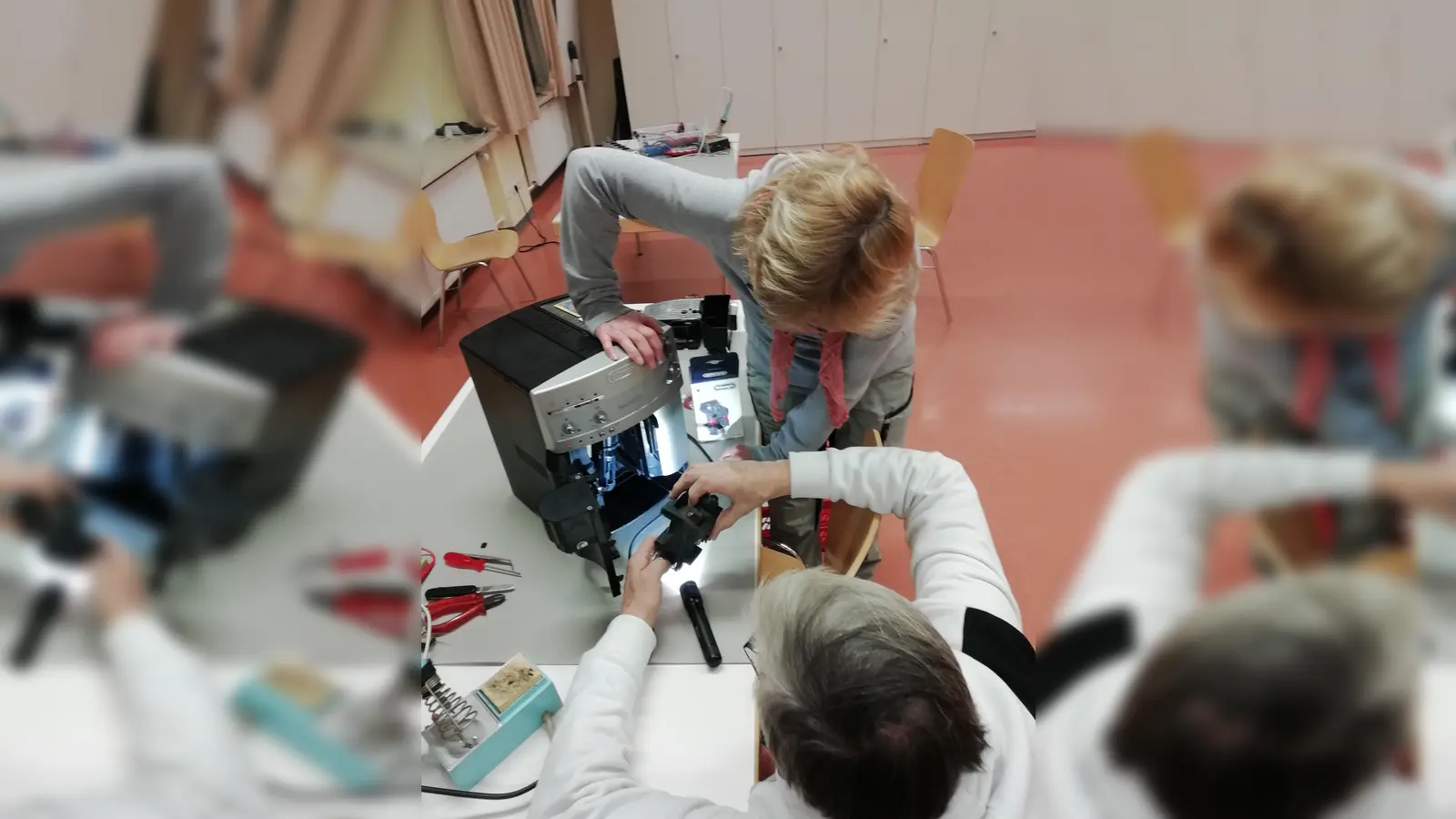 Das nächste Repair-Café in Aying findet am 18. Oktober statt. (Foto: Wiedemann)