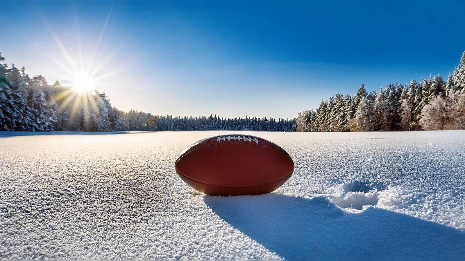 Trendsport: Winter-Rugby im Schnee. (Foto: AI)