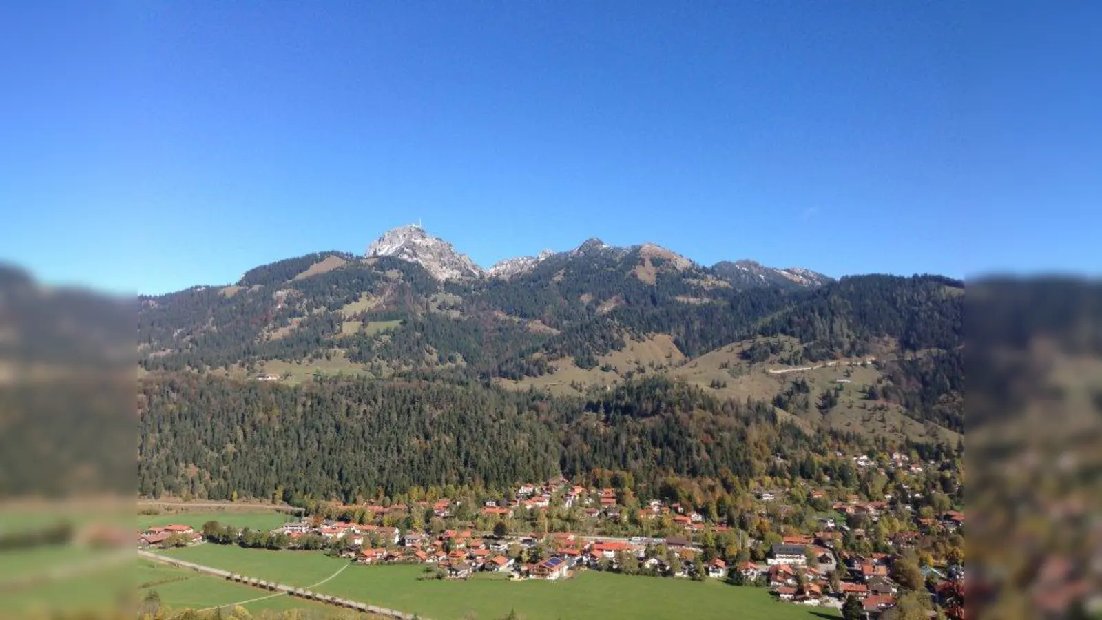 Blick auf Bayrischzell. (Foto: Sonja Ullrich)