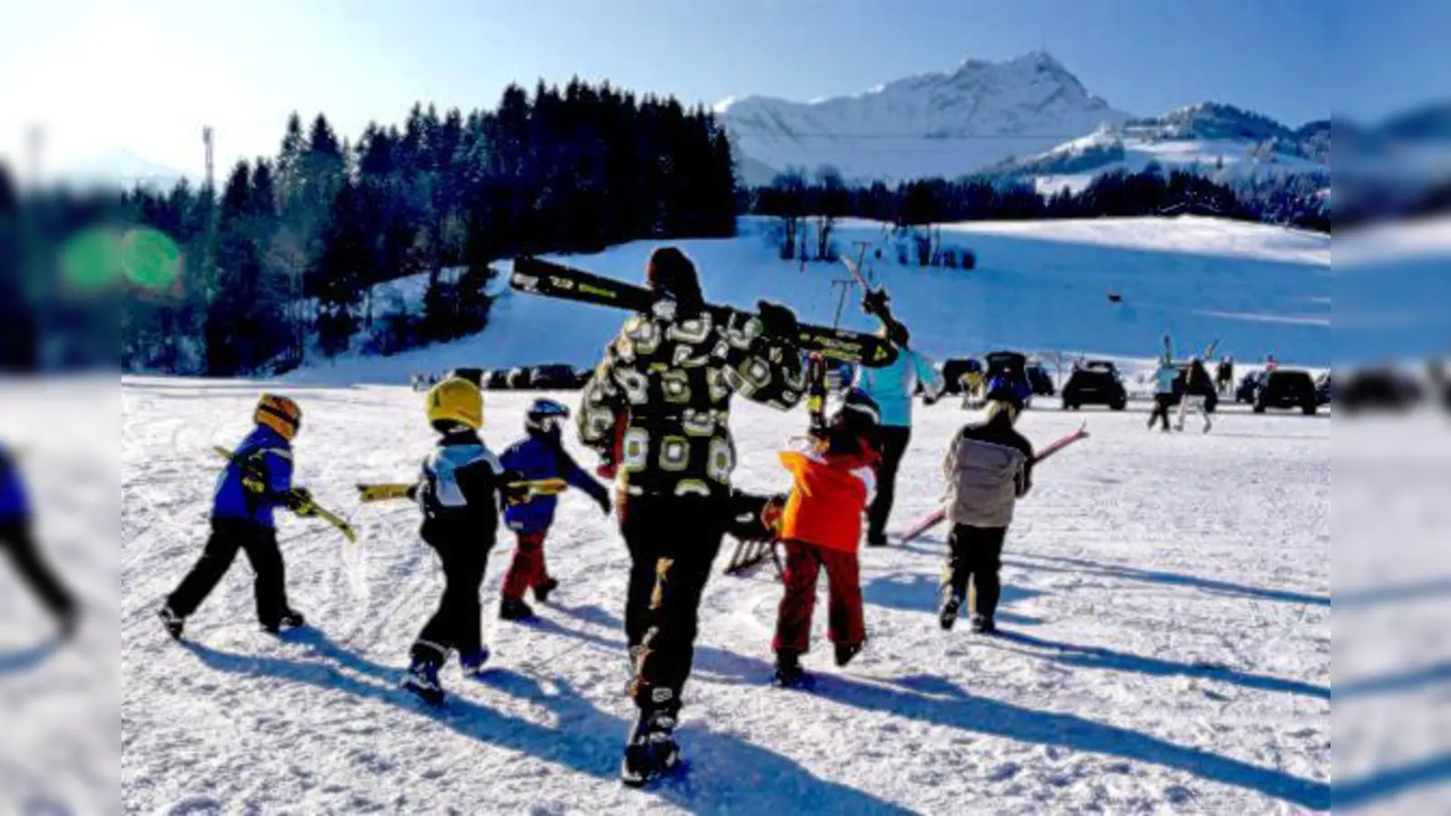 So stellt man sich einen gelungenen Skitag vor! Der SV Dornach bietet Kurse und Tagesfahrten.	 (Foto: VA)