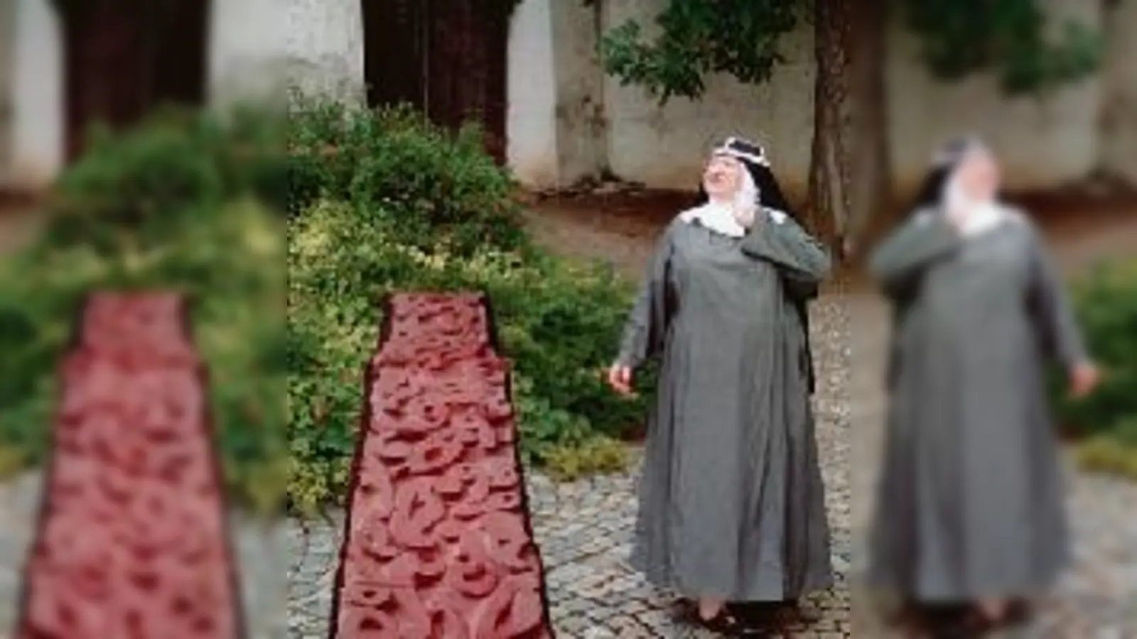 Künstlerische Einblicke in Klostergärten von Nele Ströbel. 	 (Foto: VA)