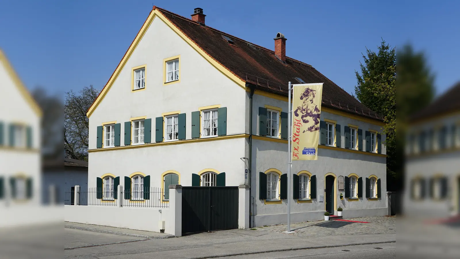 Das Museum Franz Xaver Stahl befindet sich im ehemlaigen Wohnhaus des Kunstmalers (Foto: Heike Kronseder)
