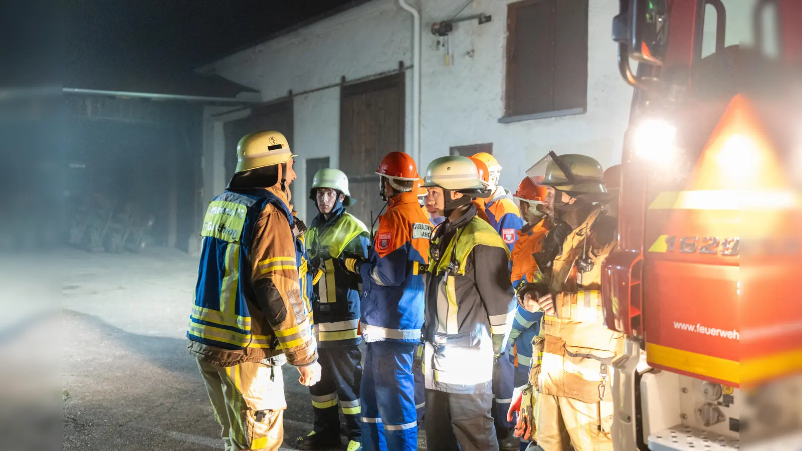 Volle Konzentration war am Berufsfeuerwehrtag der Jugendfeuerwehr gefordert.  (Foto: Feuerwehr Stadt Garching)