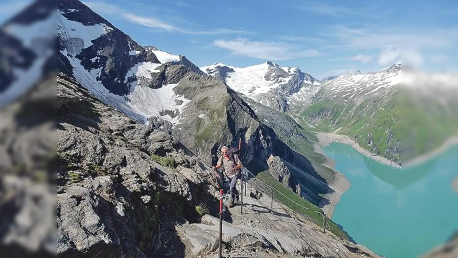 Die Grafinger und Ebersberger Bergfreunde zieht es regelmäßig in luftige Höhen. 	 (Foto: Otto Hartl)