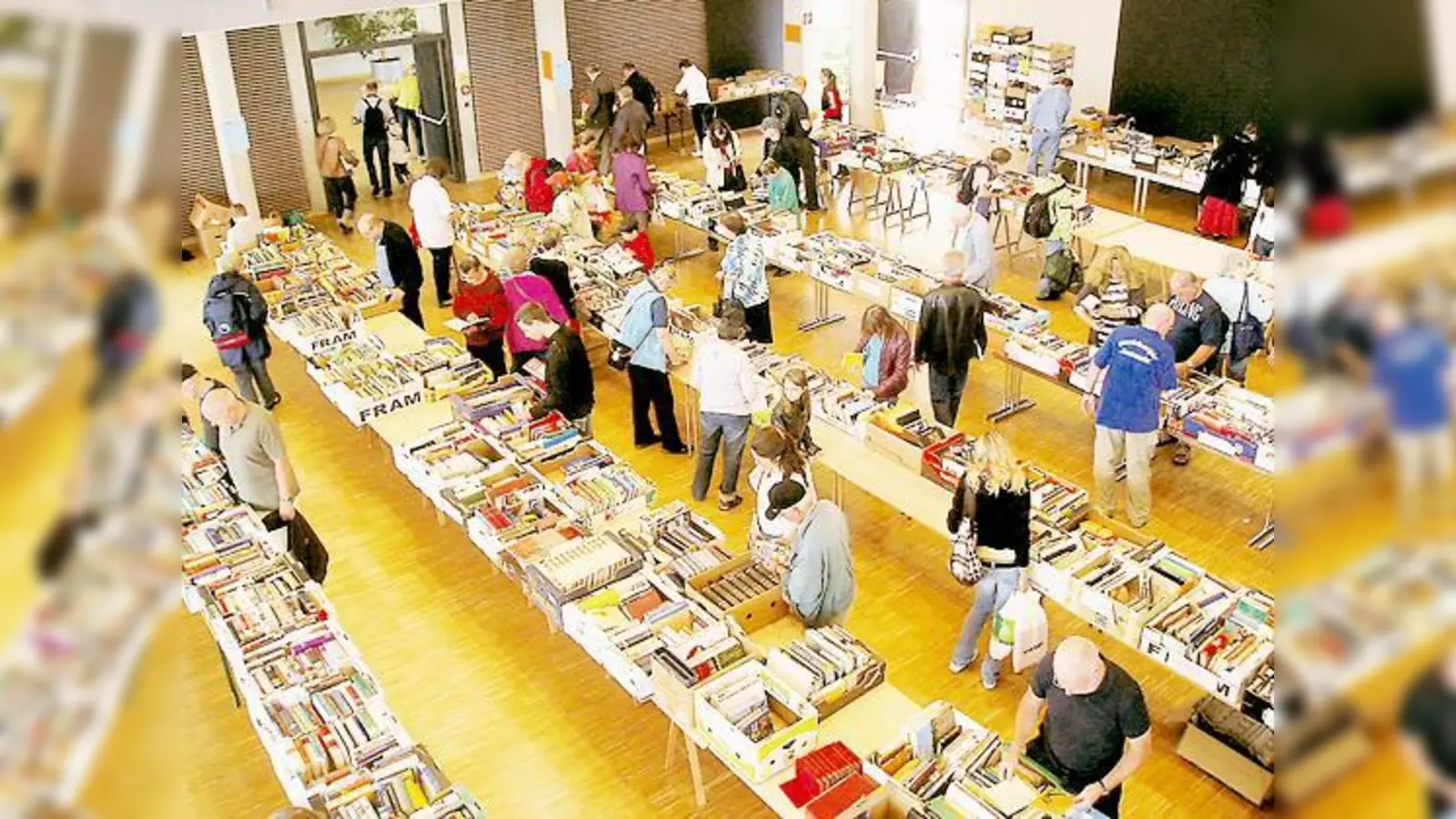Den Büchermarkt beim Juni-Markt darf man sich nicht entgehen lassen.  (Foto: Gemeinde)