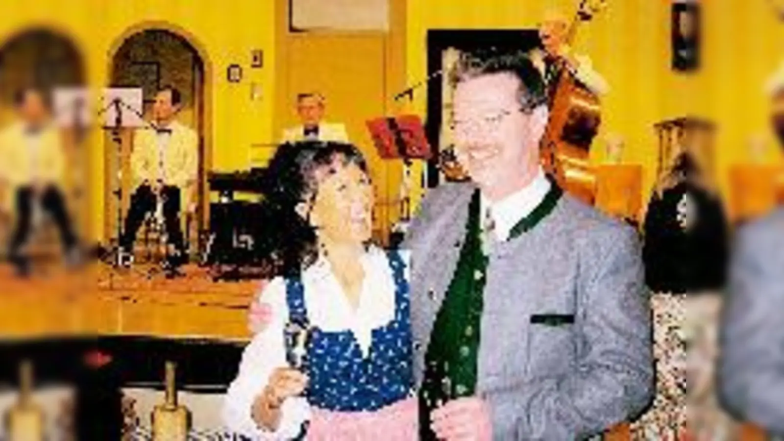 Das neue Moosacher Prinzenpaar, Regina I. und Alexander II., hat gut lachen.	 (Foto: ww)