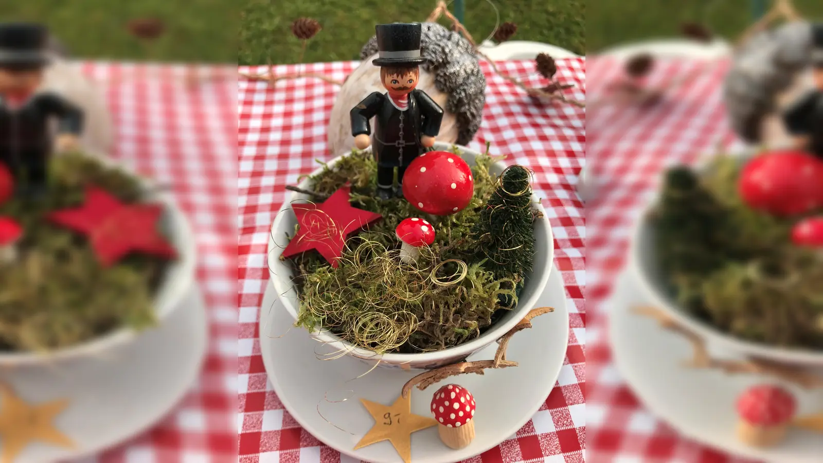 Weihnachtliche Bastelarbeiten und Infos zum Tauschnetz gibt es beim Adventsmarkt in AWO-Seniorenzentrum. (Foto: hw)