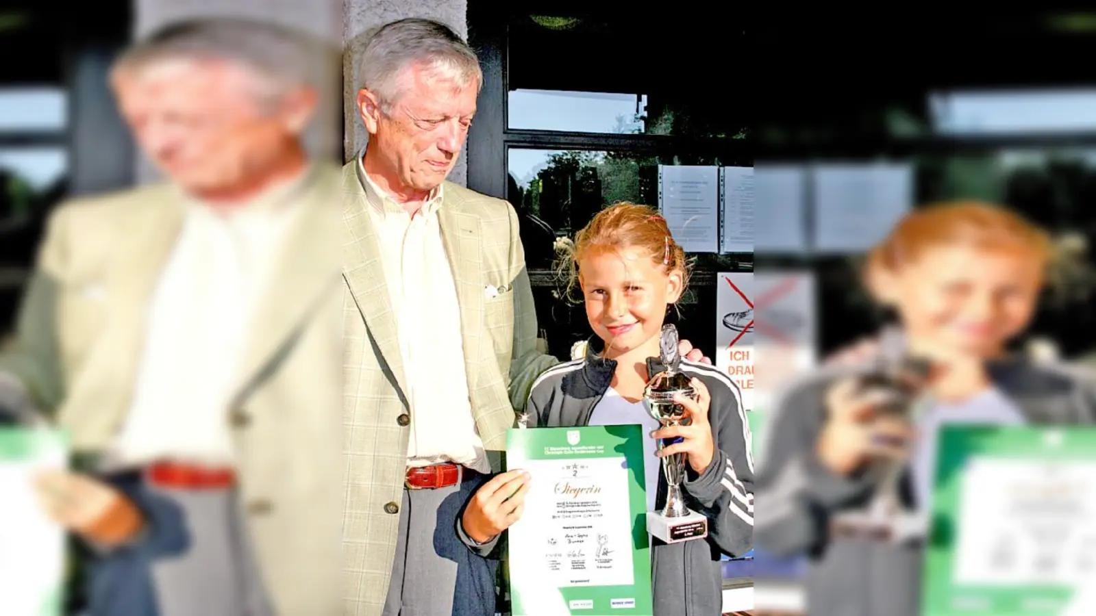 Anna-Sophie Brunner aus Allach belegte den zweiten Platz beim Jugendturnier. 	 (Foto: ws)