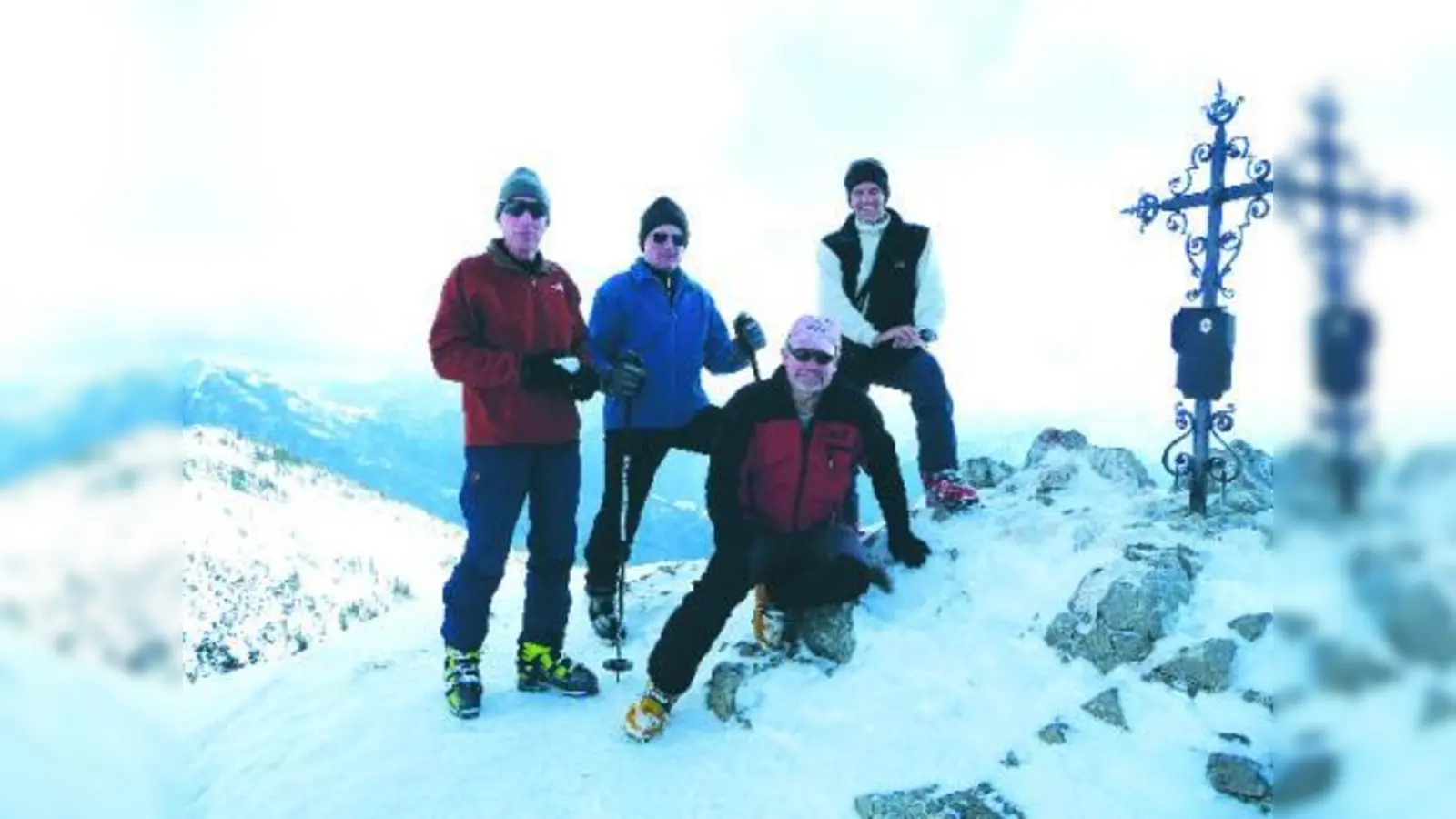 Die Tourengruppe des TSV Eintracht Karlsfeld. (Foto: pi)