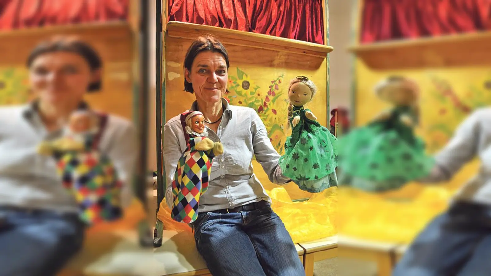 Beate Welsch weiß, dass jedes Kind Puppentheater mag. 	 (Foto: VA)