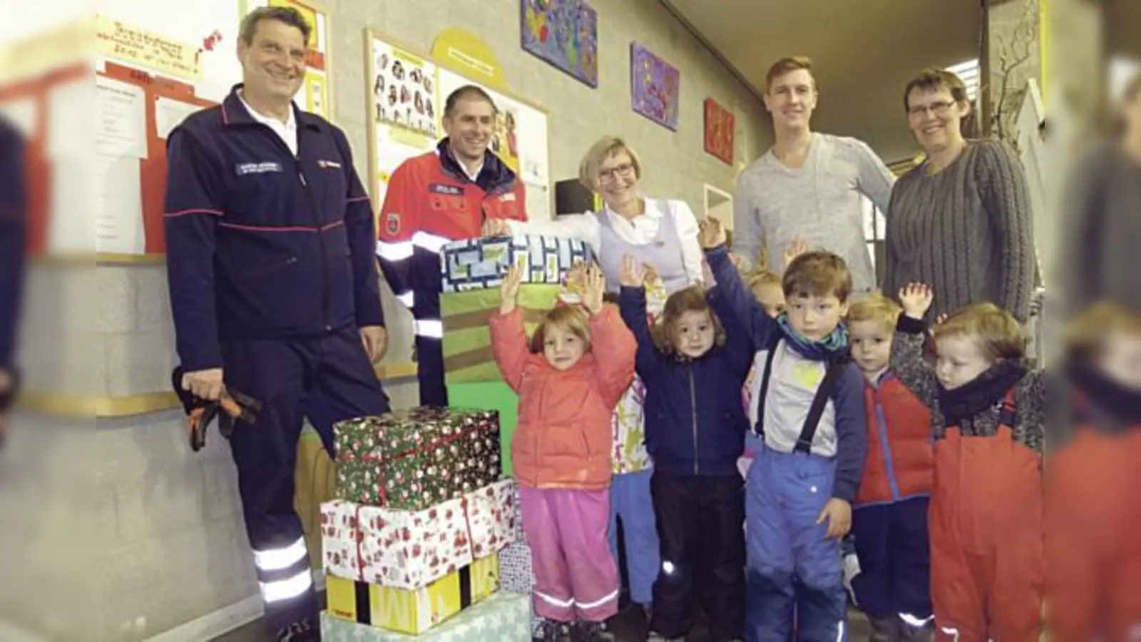 Der Kindergarten an der Thorner Straße 3 unterstützt in diesem Jahr bereits zum sechsten Mal die Hilfsaktion »Glücksbringer«.	 (Foto: Lucie  Klementova)