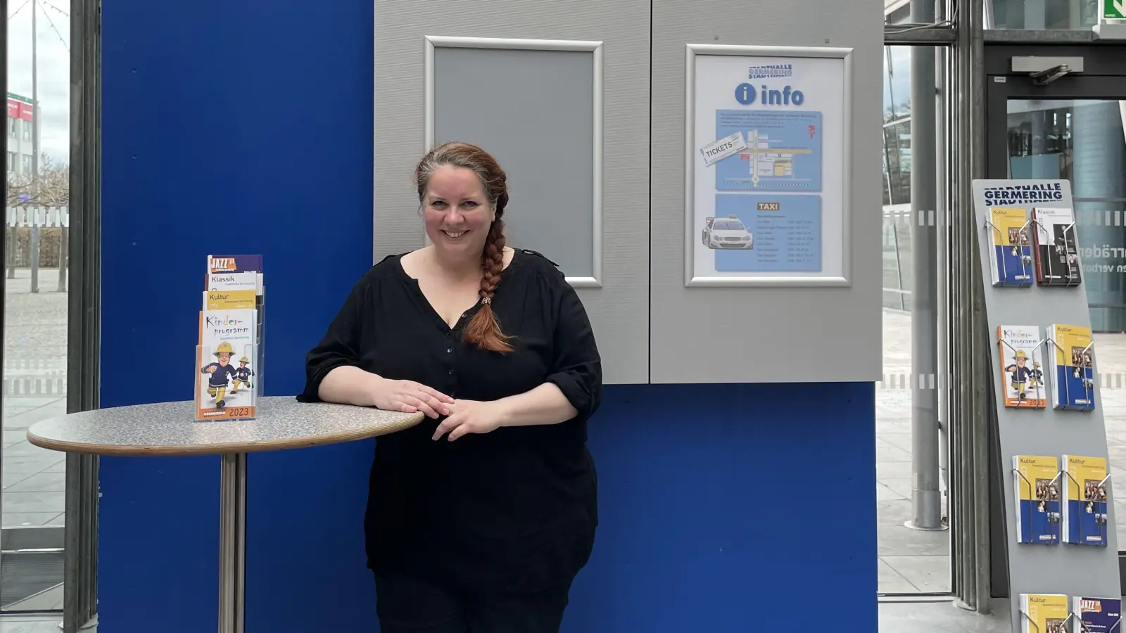 Als neue Kulturamtsleiterin ist Kathrin Jacobs zuständig für die Germeringer Stadthalle. (Foto: pst)