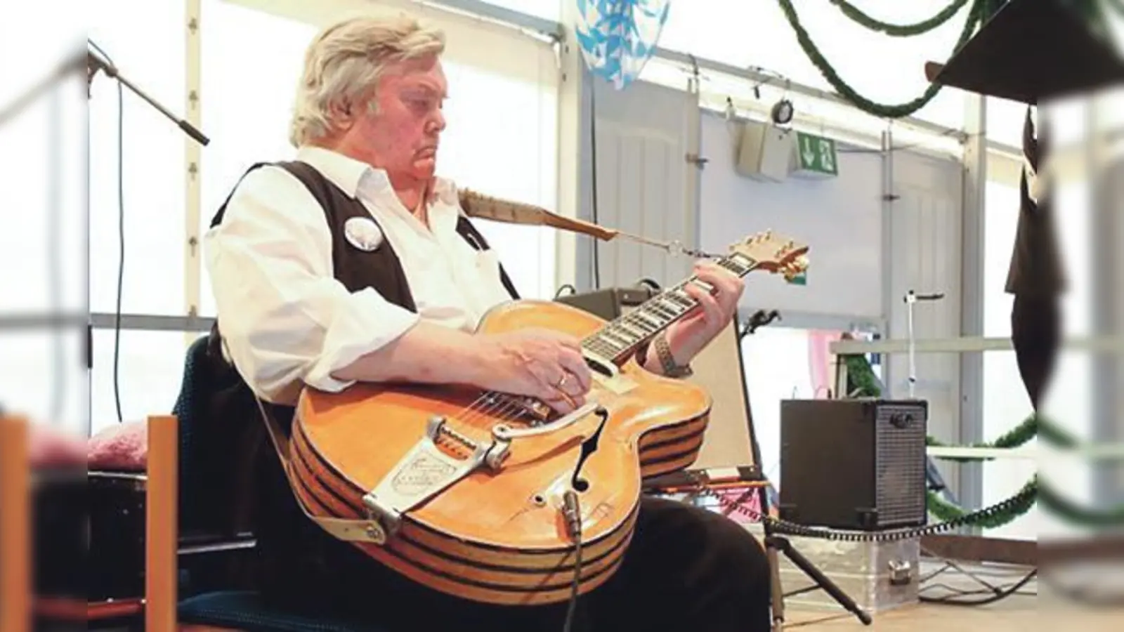 Paul Würges in seinem Element.	 (Foto: Klaus Bichlmeier)