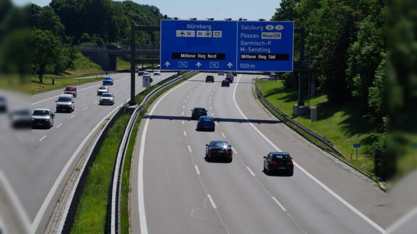 Die Lindauer Autobahn bleibt vorerst ohne Deckel! Gegen den Wunsch vieler Anwohner und der Bürgerinitiative BiBAB96 wird die A 96 im Stadtgebiet zunächst nicht eingehaust. (Foto: kö)