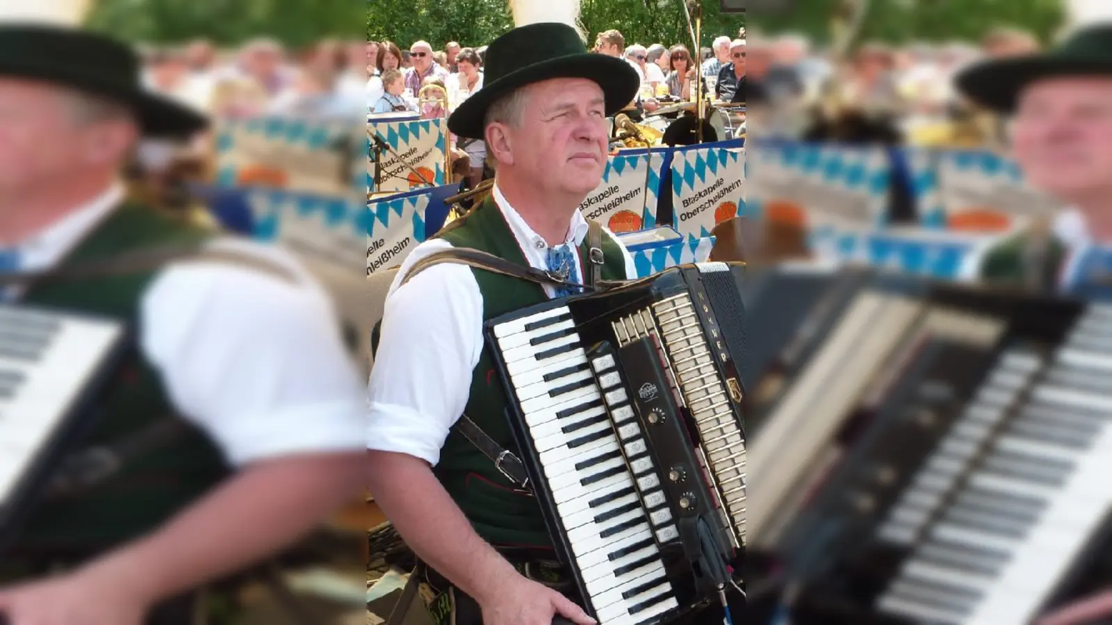 Hermann Meister spielte wieder auf.	 (Foto: VA)