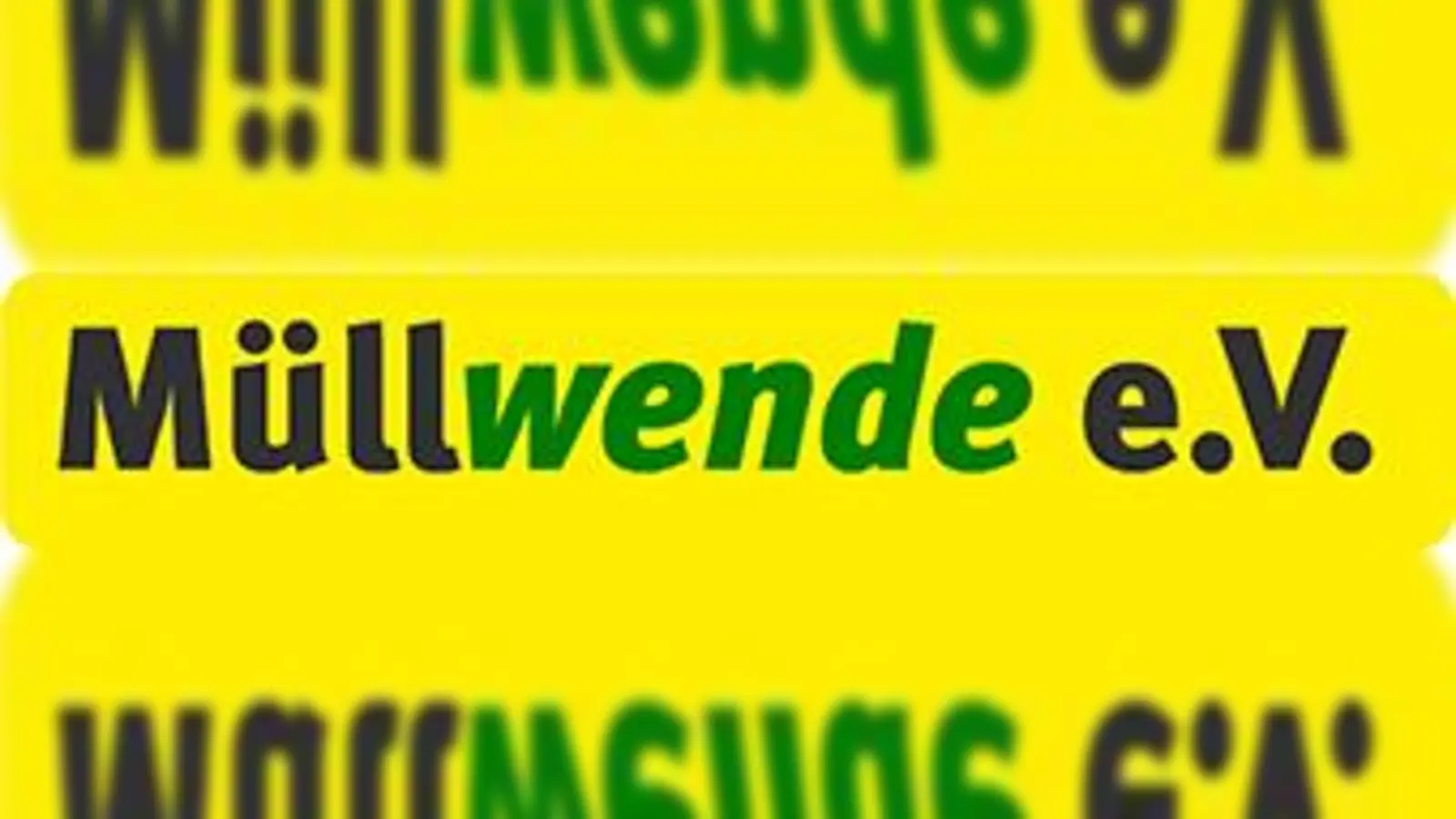 Der Verein Müllwende wirbt für die Gelbe Tonne. (Foto: job)