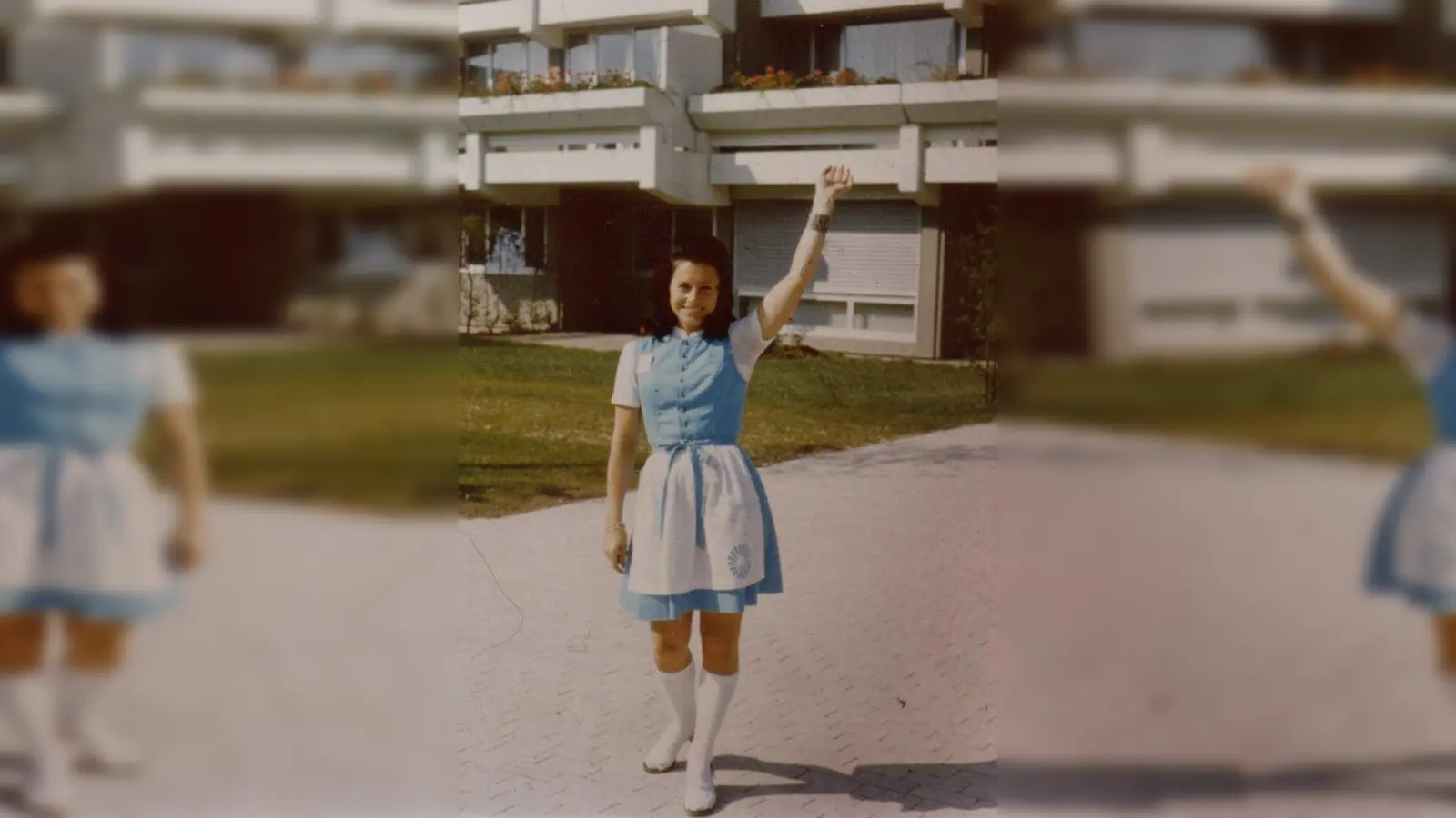 Gerda Kunkel 1972 als Hostess. (Foto: pr)