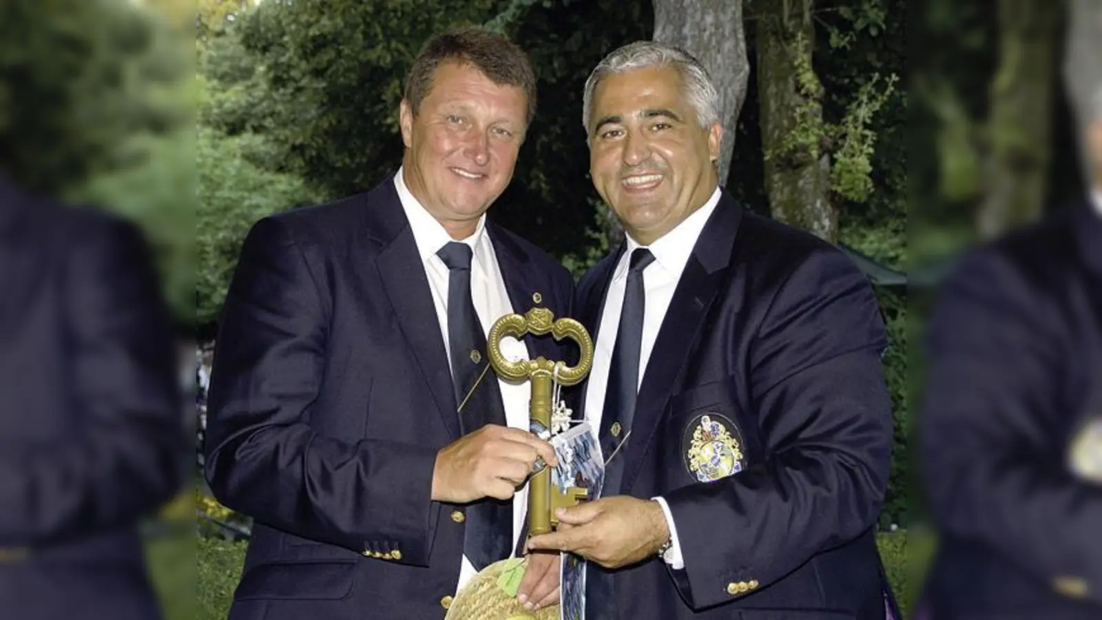 Oliver Wendel (rechts) tritt das Präsidentenamt an Thomas König ab.	 (Foto: privat)