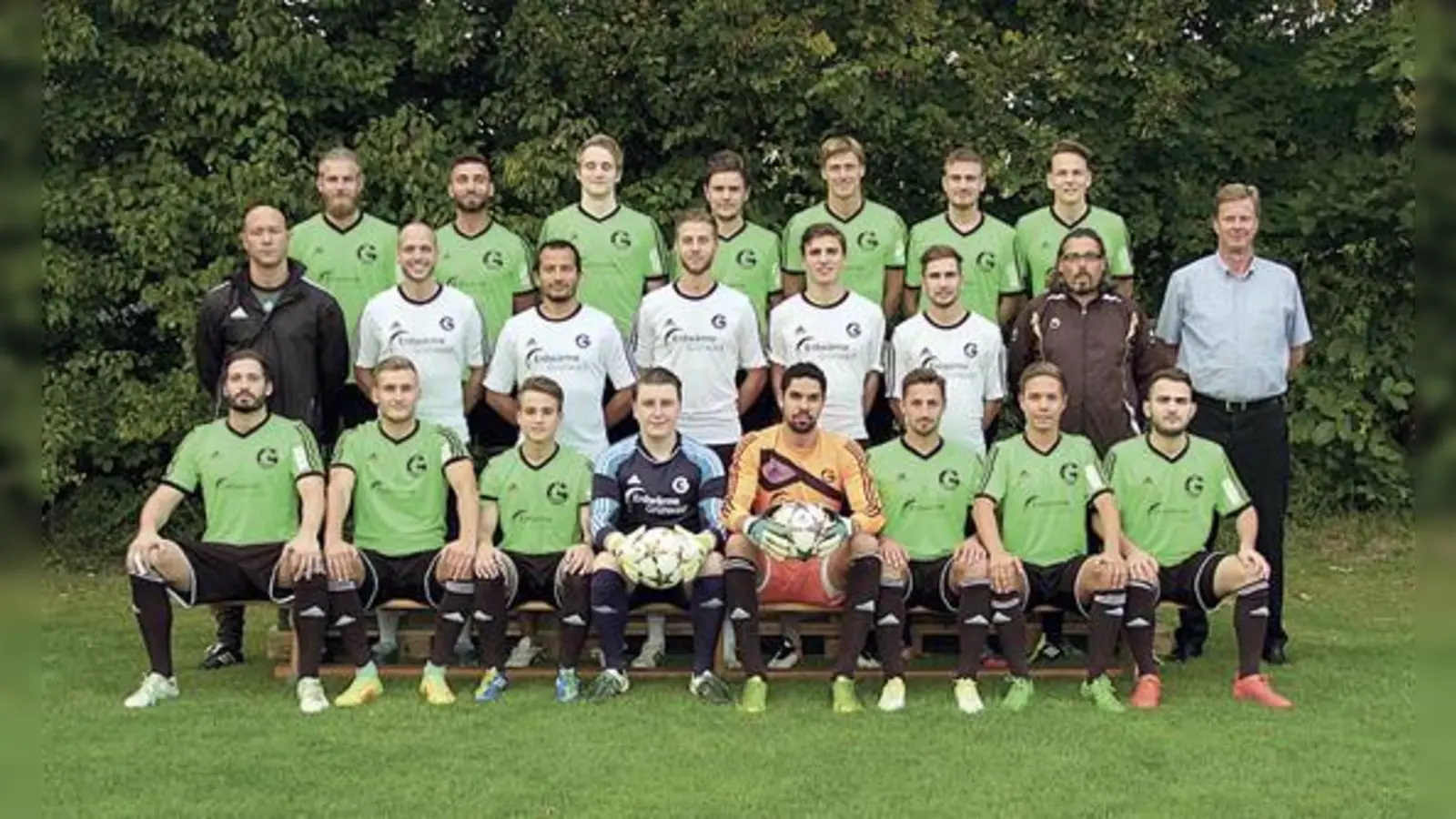 Die Grün-Weißen des TSV Grünwald gehen als Tabellenführer in die Rückrunde. Trotzdem ist es für Vorfreude über einen Aufstieg noch zu früh, mahnt TSV-Sprecher, Jochen Joppa. 	 (F.: VA)