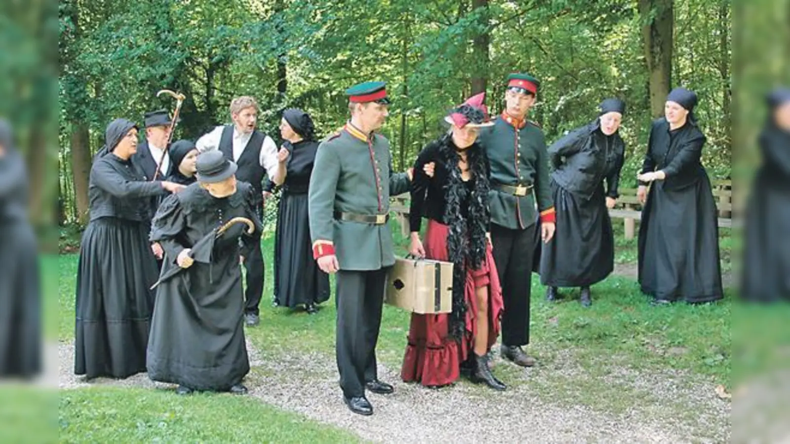Entehrt und nicht ganz freiwillig kehrt Magdalena nach Berghofen zurück.  (Foto: Veranstalter)