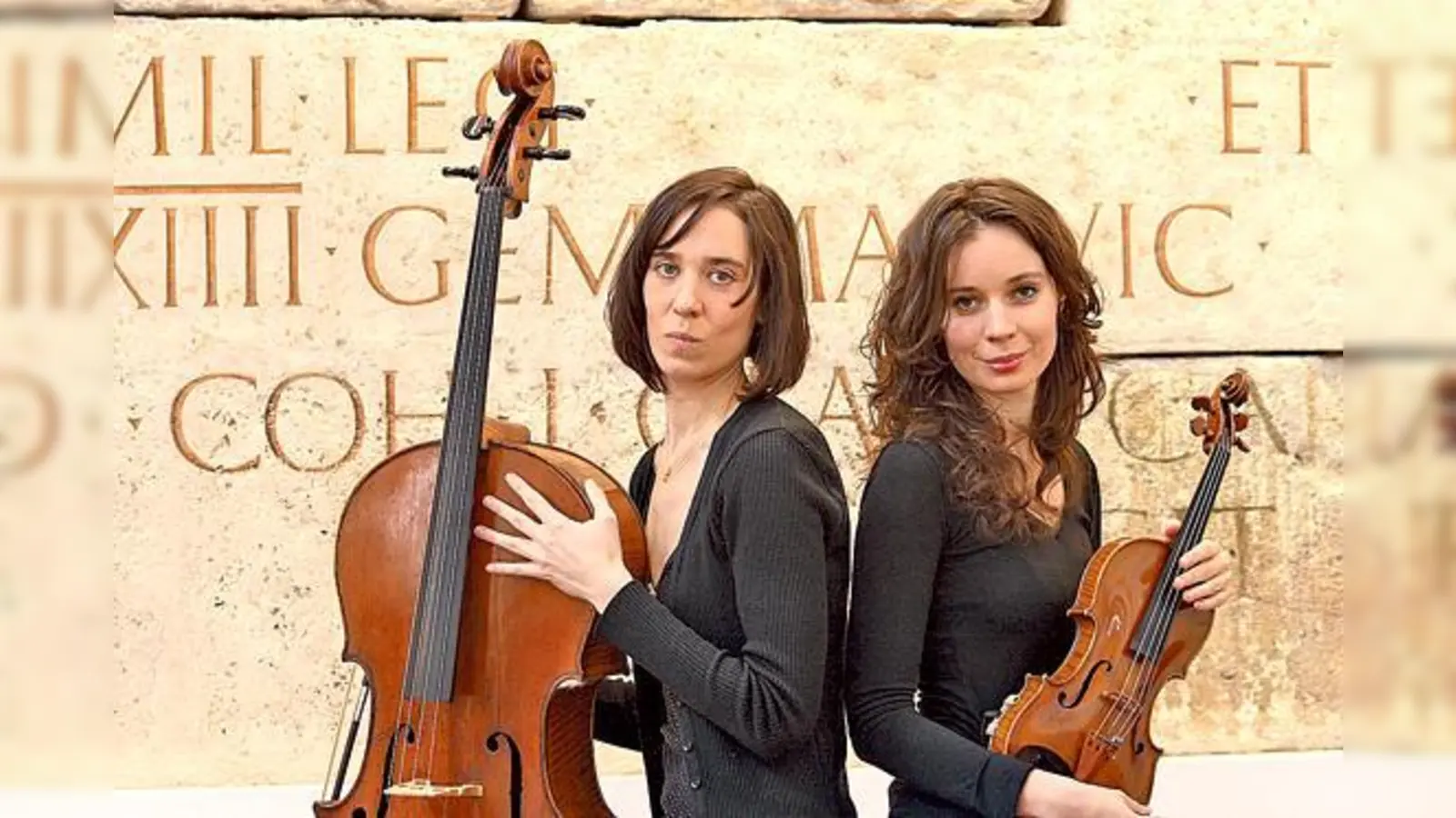 Das Duo Angela und Ruth Maria Rossel gastiert am Sonntag im Café am Huppwald. 	 (Foto: VA)