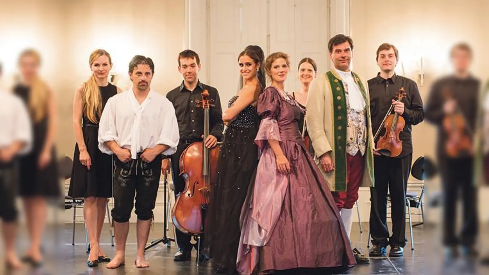 Bringen den Geist und die Musik aus Mozarts Salzburger Heimat mit: das Amadeus Consort.	 (Foto: Philipp Schieder)