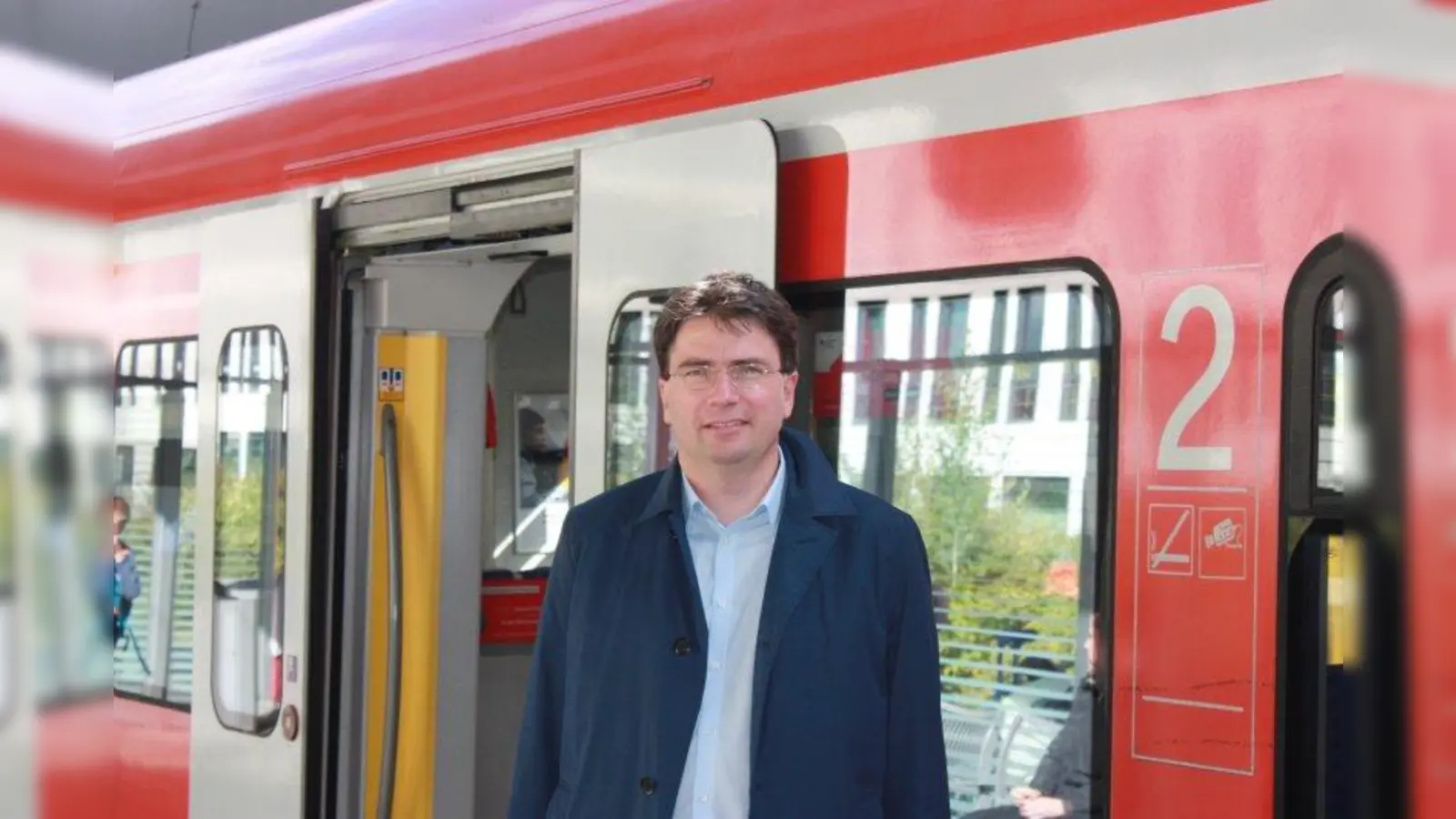 Florian von Brunn: „Die S-Bahn ist unverzichtbar!” (Foto: job)