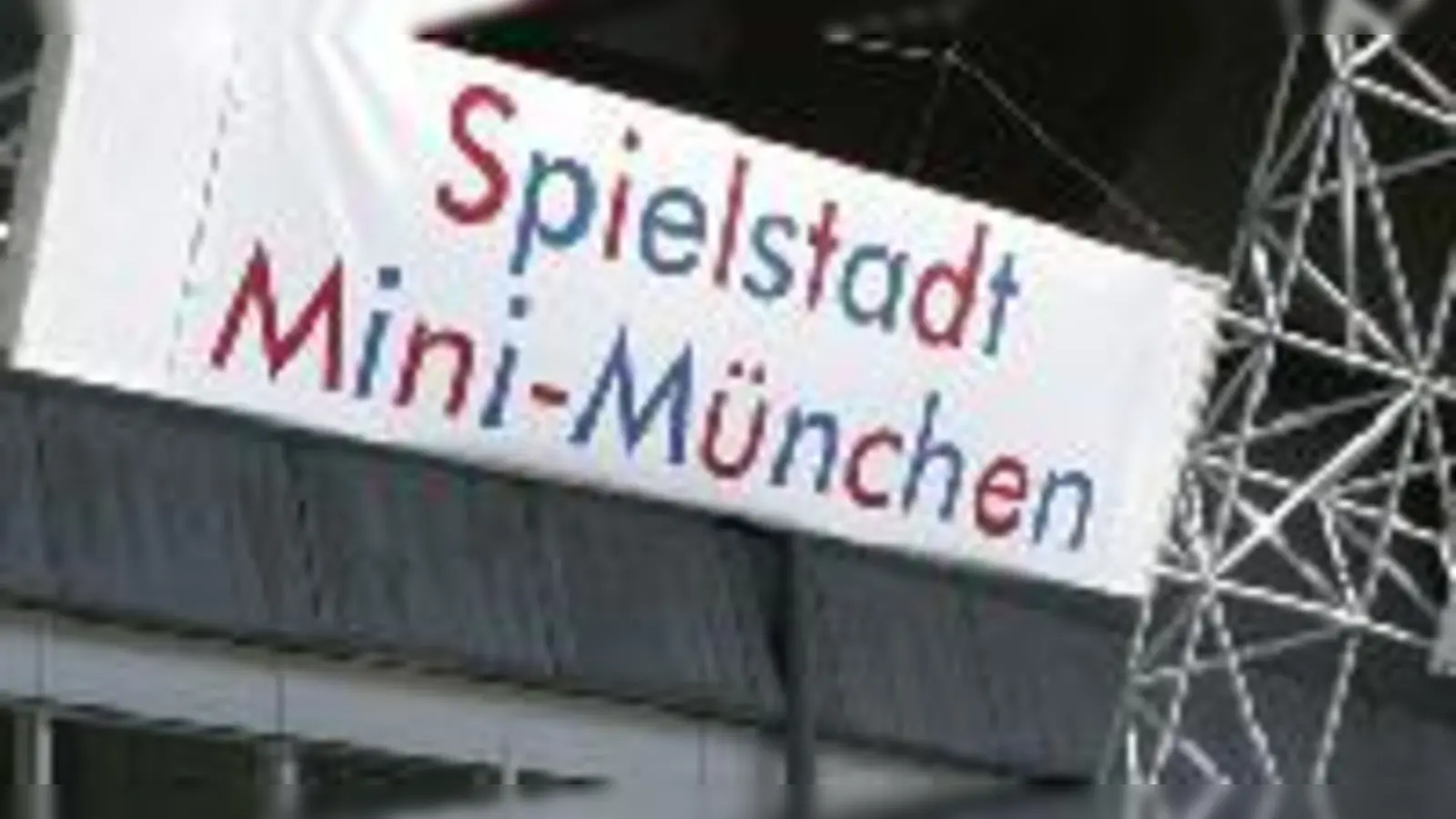 Mini-München braucht Sponsoren! Wer 100 Euro überweist, wird Pate der Kinder-Spielstadt.	 (Foto: nan)
