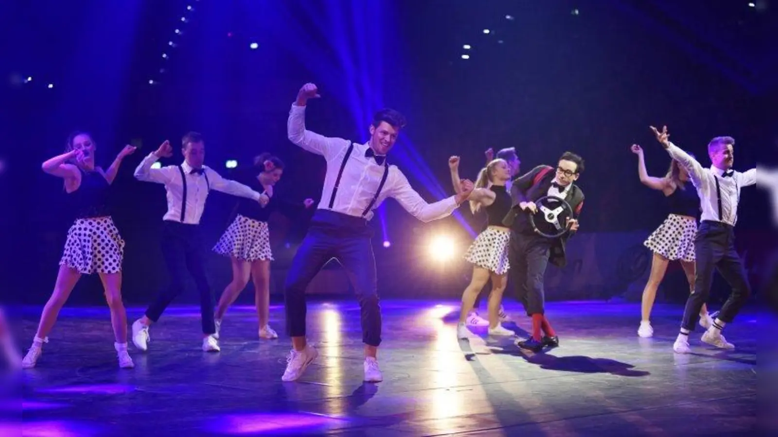 Das Feuerwerk-der-Turnkunst-Showteam trainiert fast täglich. (Foto: Feuerwerk der Turnkunst)