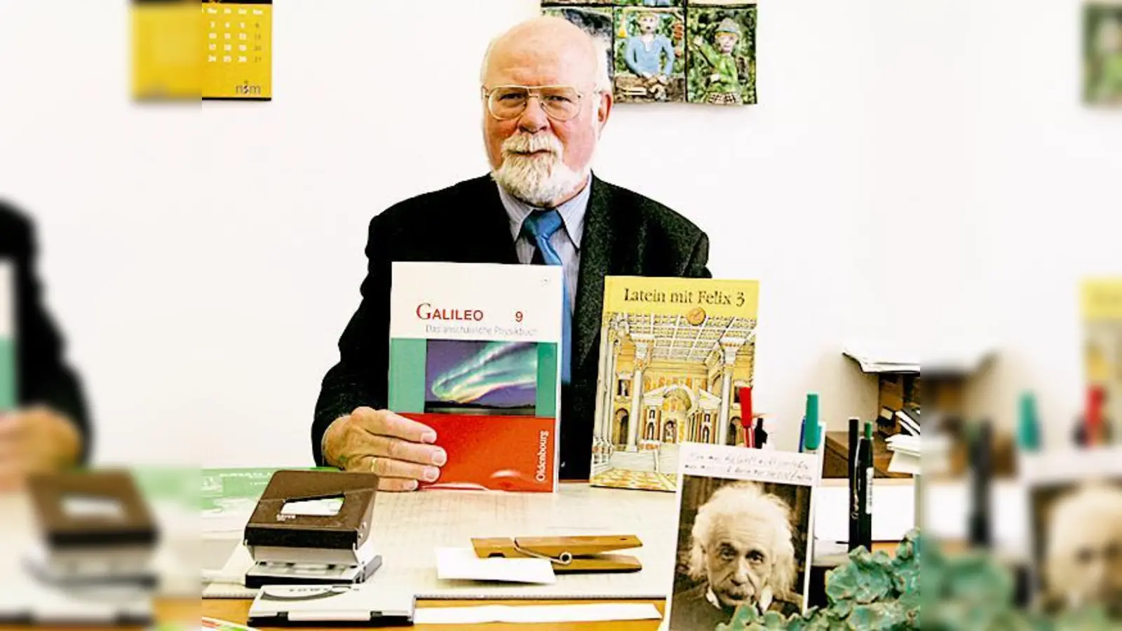 Rektor Helmward Mörsch setzt auf die freie Wahl zwischen Natur- und Geisteswissenschaften.   (Foto: mst)