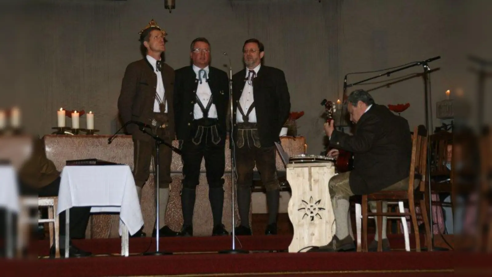 Der Schwanthalerhöher Dreigsang singt traditonelle bairische und alpenländische Volksmusik. Gegründet wurde er im Herbst 1986. (Foto: pi)