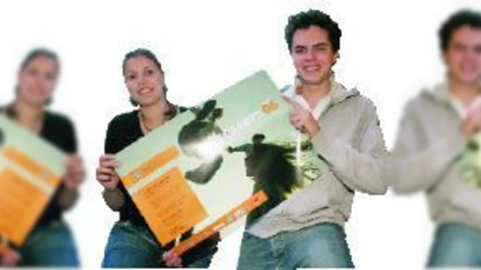 Raphaela Schweiger und Lukas Hellbrügge organisieren den ersten Münchner Schülerkongress besser06.	  (Foto: GW)