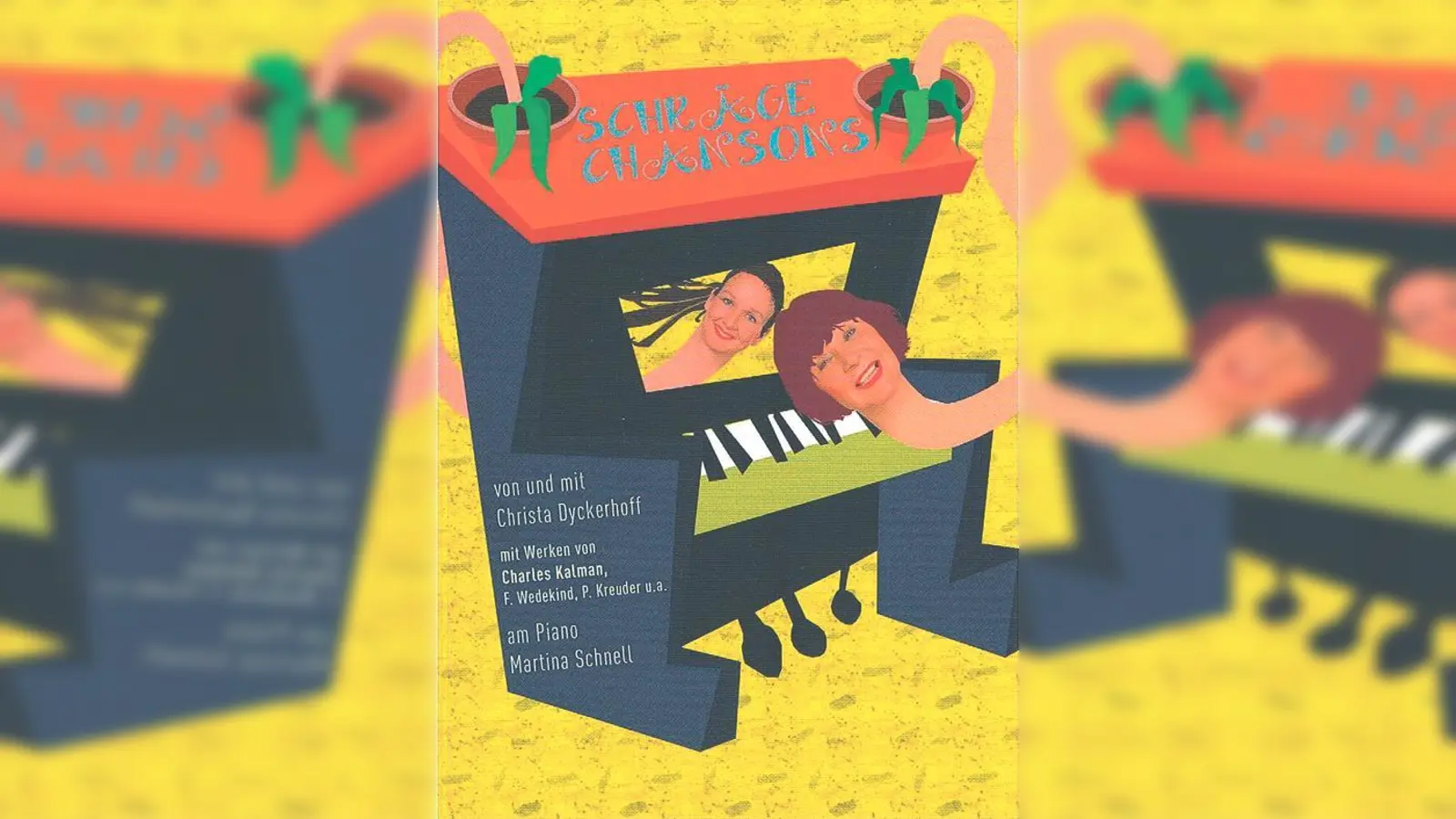 Schräge Chansons  große Unterhaltung werden am 12. September in der Seidlvilla geboten.	 (Foto: Seidlvilla)