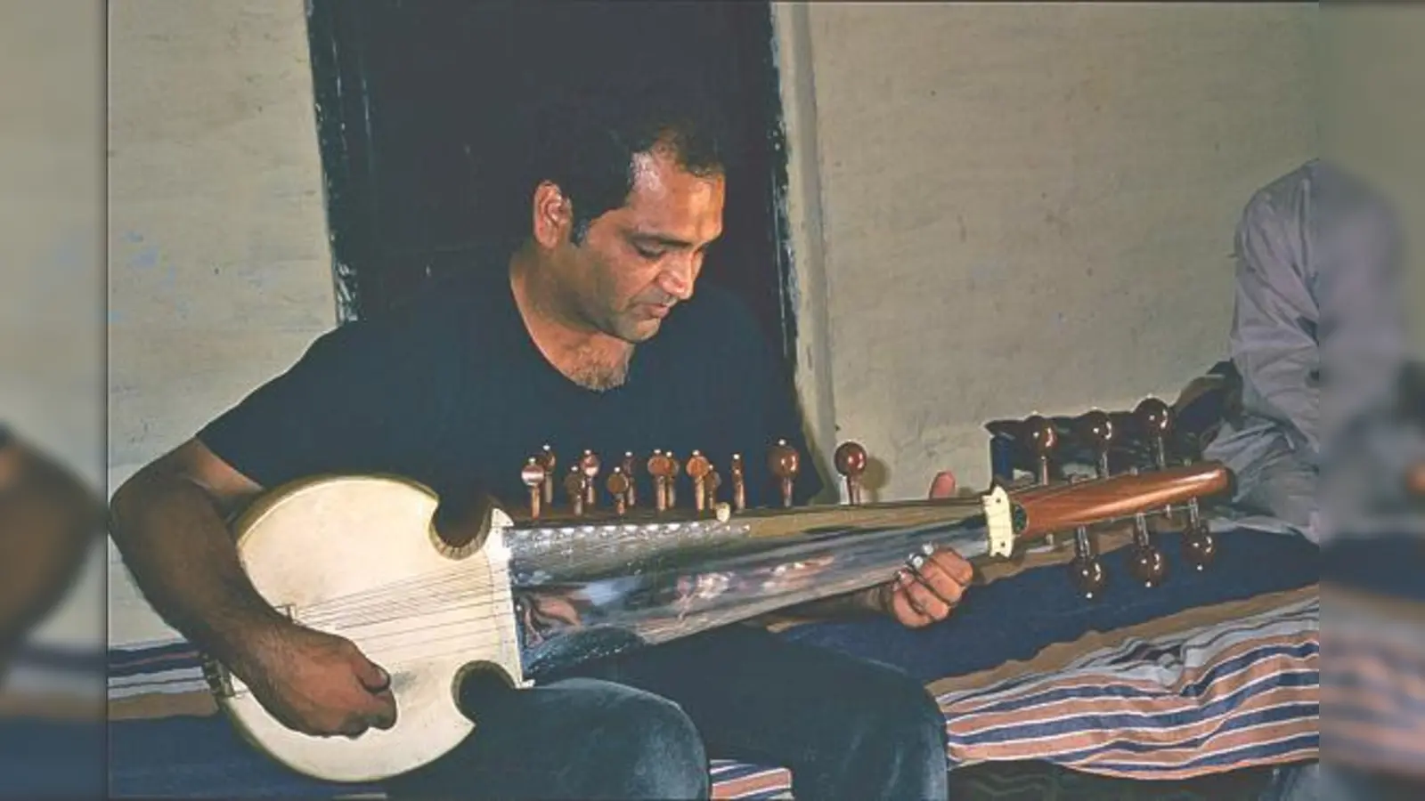 Asad Qizilbash spielt am 27. November Sarod im Völkerkundemuseum.	  (Foto: VA)
