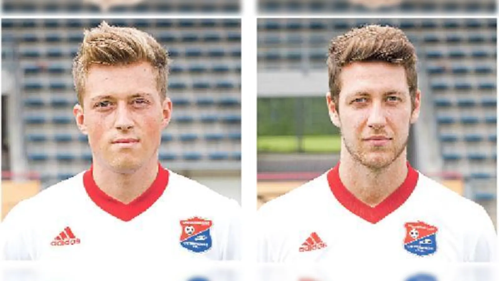 Die Ex-Löwen Marius Willsch (links) und Daniel Hofstetter laufen künftig nicht mehr für Haching auf. 	 (Fotos: Verein)