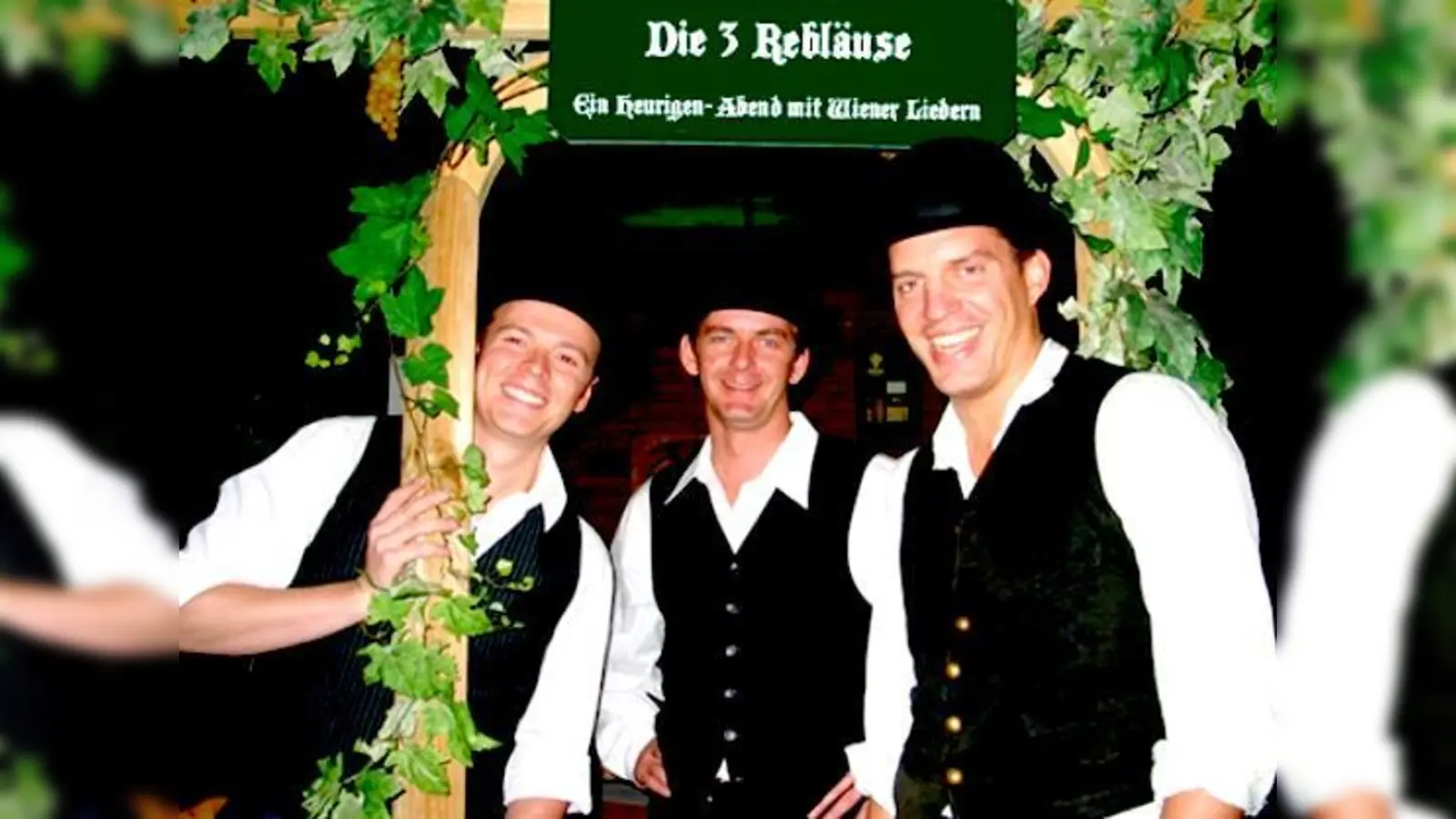 Wienerischer als mancher Wiener: »Die 3 Rebläuse« bringen »mehr Schmäh« ins Fraunhofer.	 (Foto: VA)