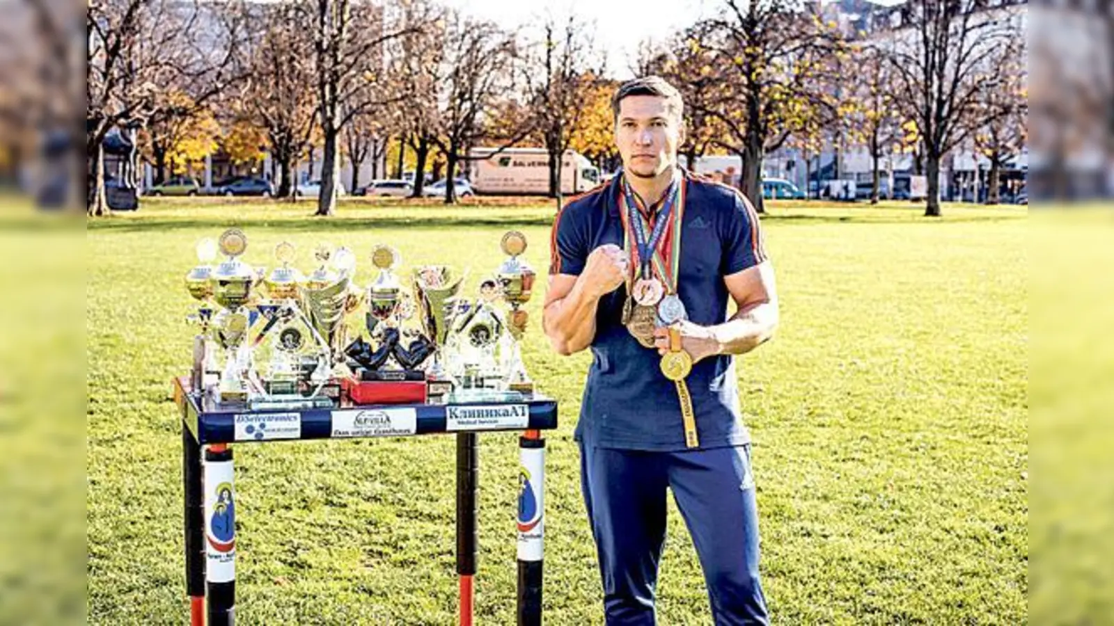 Der Münchner Armwrestler Dieter Spannagel hat nationale und internationale Titel errungen.	 (Foto: Olga Boyko)