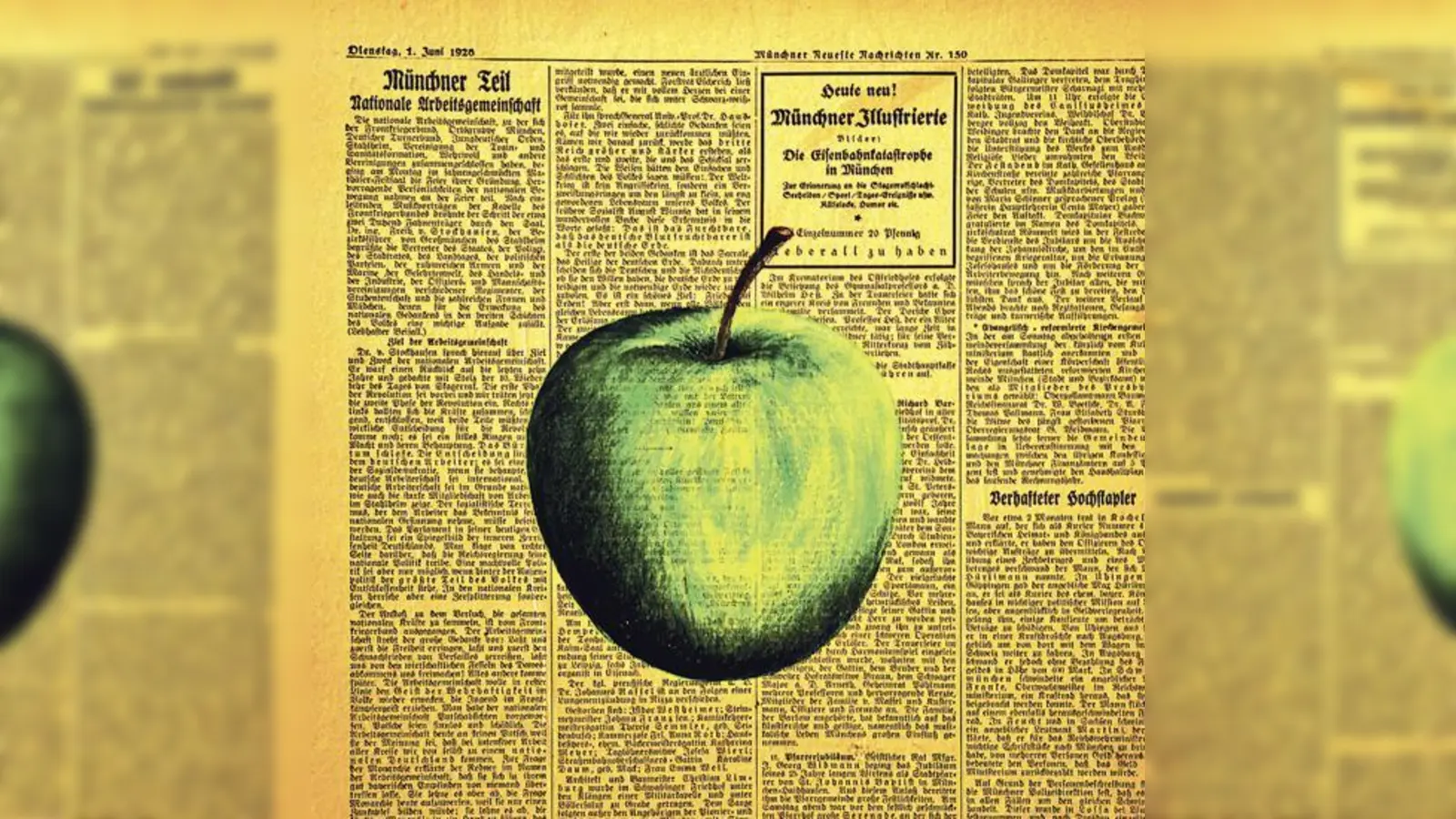 Eine Zeitung ohne Bilder? »Naturschönheiten« finden auch auf vergilbten Archivalien ihren Platz.	 (Foto: VA)