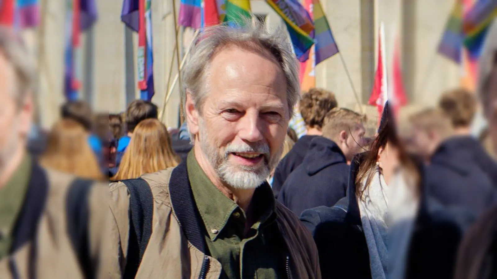 Klaus Klaasen arbeitet bei der Münchner Initiative Nachhaltigkeit ehrenamtlich mit. (Foto: Föbe)