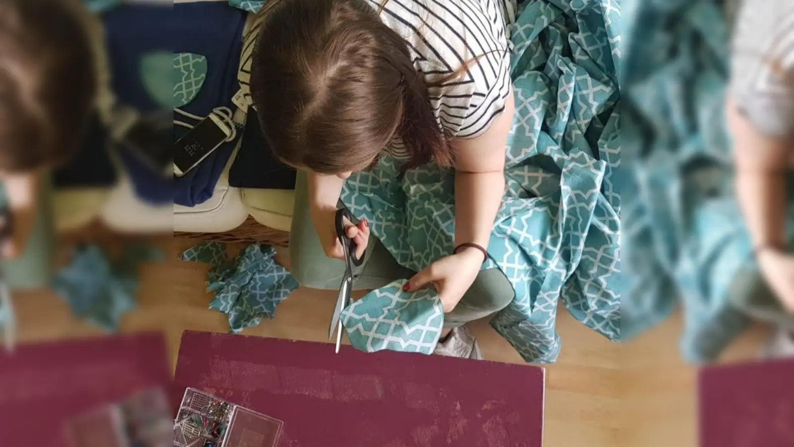 Beim Näh-Workshop entstehen ganz individuelle Teile. Der Kurs war ursprünglich am 9. August geplant, ist aber auf 2. August vorverlegt worden. (Foto: Jugendzentrum aqu@rium)