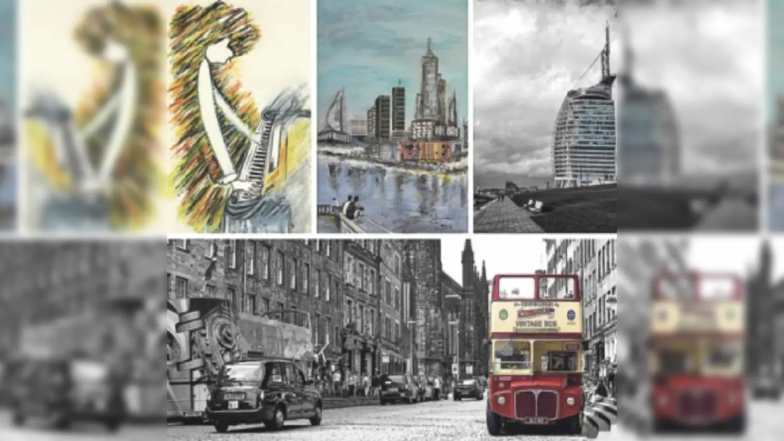 Werke von Katrin Sander und Uta Schütze kann man ab dem 4. Oktober im Kubiz in Unterhaching bewundern.	 (Foto: VA)