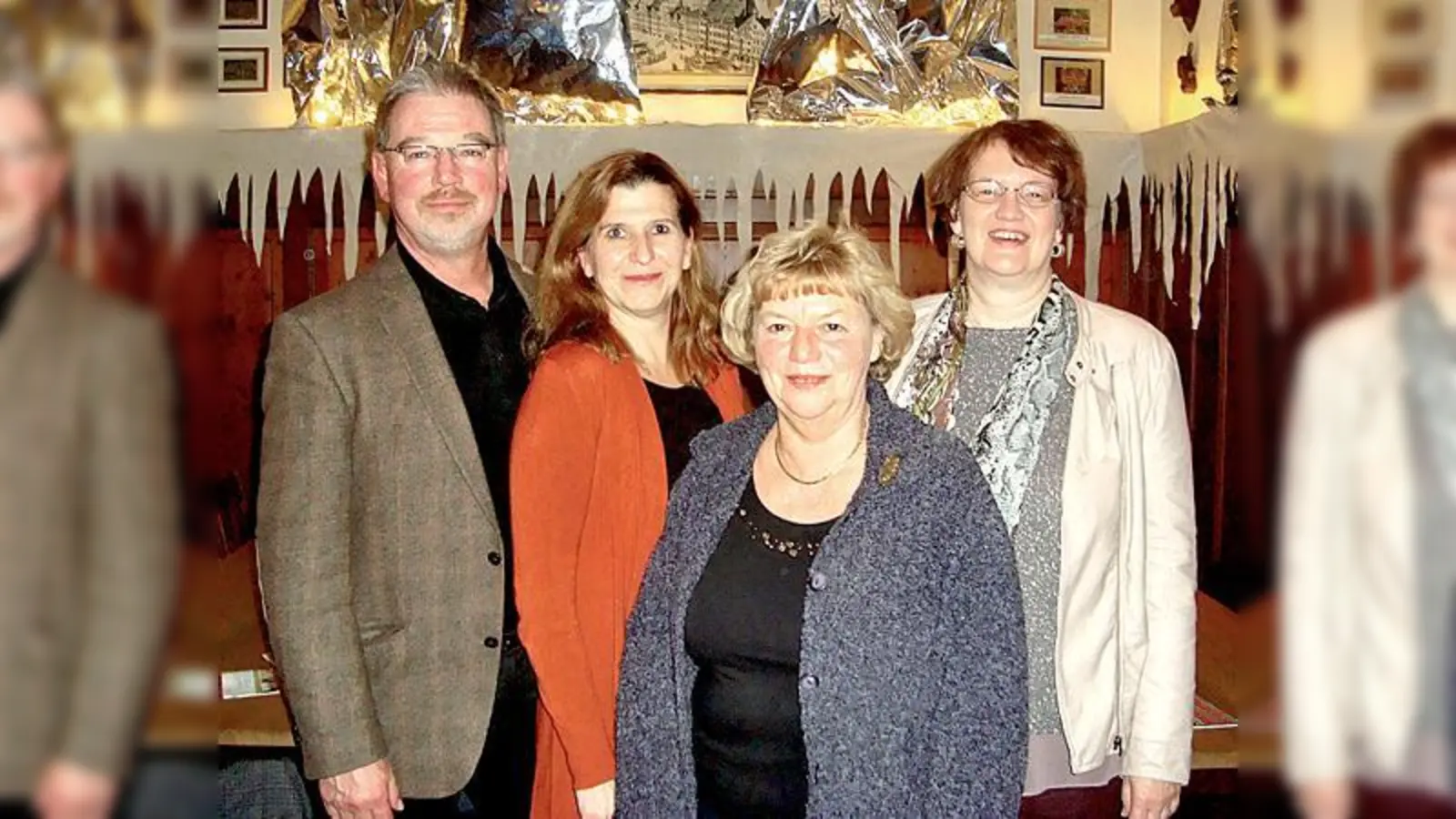 Alexander Reissl, Julia Schönfeld-Knor, Johanna Salzhuber und Christine Strobl (v. l.). 	 (Foto: VA)