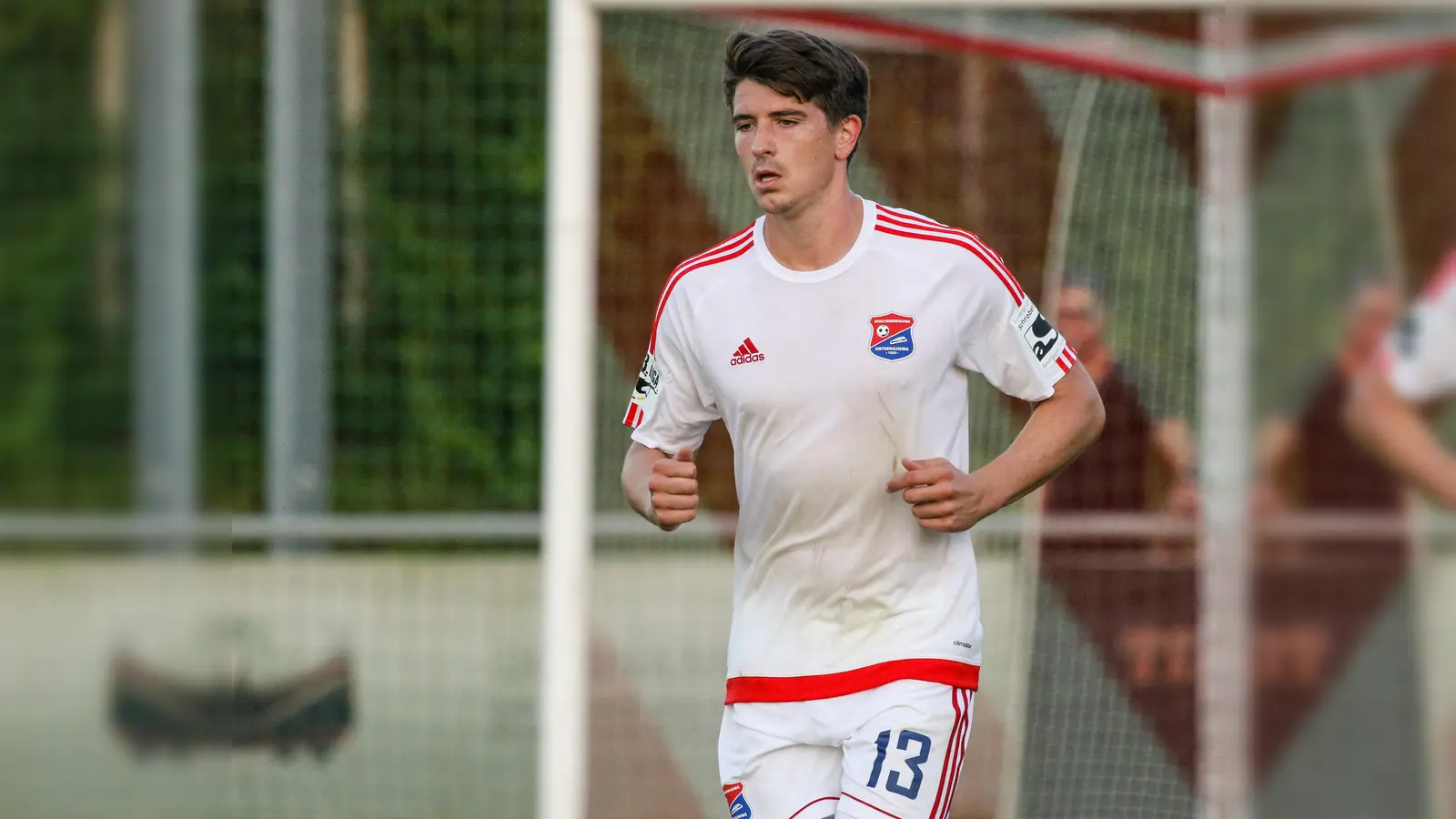Jim-Patrick Müller erzielte den Führungstreffer im Toto-Pokal gegen SV Türkgücü München. (Foto: Christian Riedel)