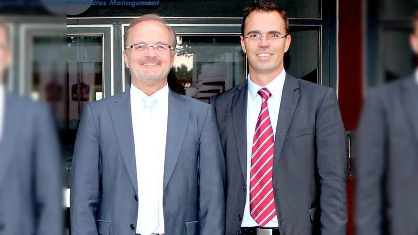 Florian Kainz und Michael Binninger sind die neue Spitze der Fachhochschule.	 (Foto: VA)