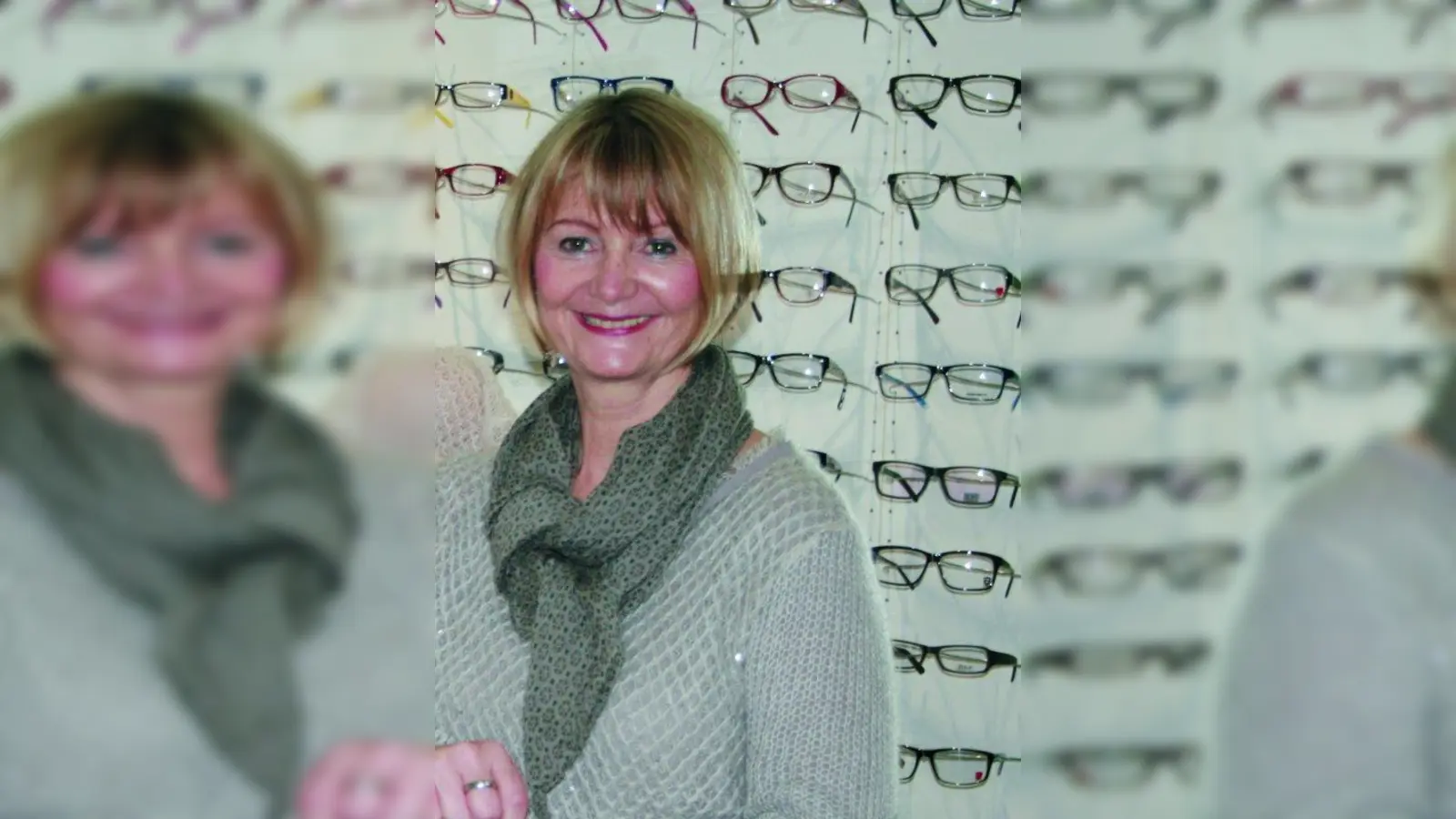 Doris Nöthe, Inhaberin „Die Brillenfabrik” in Allach (Foto: kra)