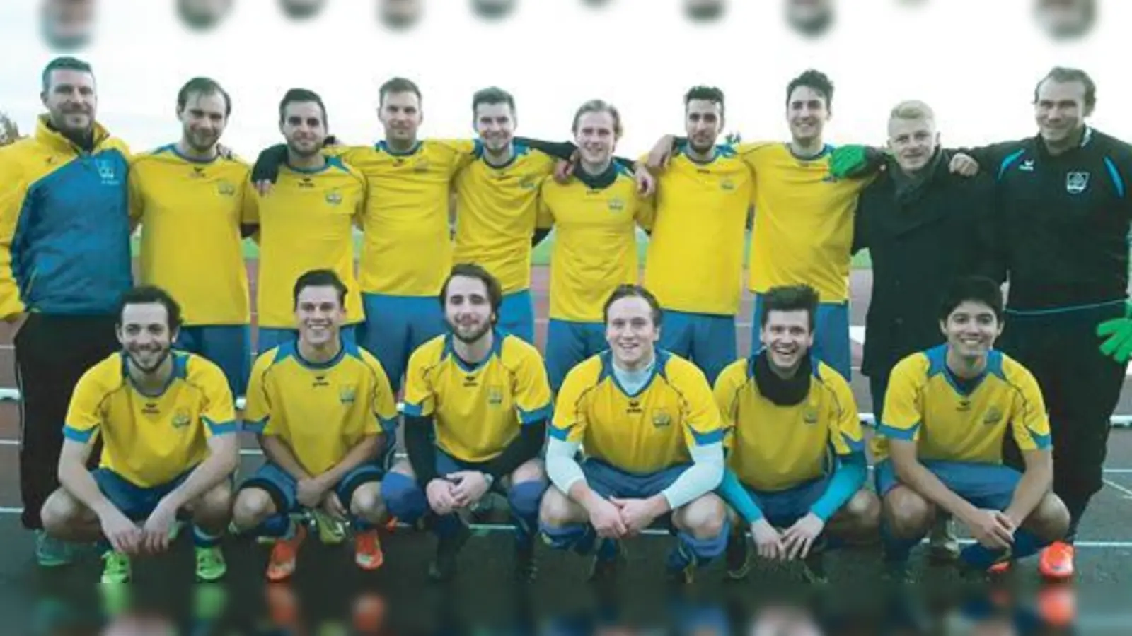 In der Kreisklasse 6 siegreich gegen Glonn: Die erste Mannschaft des TSV Poing.	 (Foto: Verein)